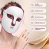 FSA Eligible Red Blue Light Therapy for Face Wrinkles & Acne Reduction, LED Face Mask Light Therapy, Rechargeable Home Beauty LED Mask