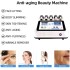 Professional 7D Beauty Machine for Face and Body 2in1 Updated Version Face Lifting 7D Face Body Device for Home Salon Use with 7 Probes 20000 Shots
