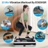 Vibration Plate Exercise Machine with Bluetooth & Push-Up Handles