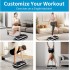 Vibration Plate Exercise Machine with Bluetooth & Push-Up Handles