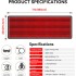 Megelin Full Body Red Light Therapy Mat